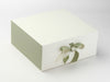 Sage Green FAB Sides® Featured on Ivory XL Deep Gift Box with Spring Moss and Seafoam Green Double Ribbon
