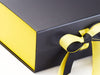 Sample Lemon Yellow FAB Sides® Featured on Black Gift Box