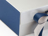 Navy Textured FAB Sides® Decorative Side Panels - A4 Deep