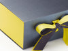 Lemon Yellow FAB Sides® and Ribbon Featured on Pewter Gift Box