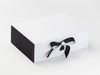 Black Matt FAB Sides® Decorative Side Panels Featured on White Gift Box