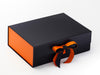 Sample Orange FAB Sides® Featured on Black A4 Deep Gift Box