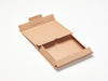 Natural Kraft A6 Shallow No Magnet Gift Box Partly Assembled
