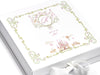 Multi-Colour Full Lid REEM Castle Design on White Medium Gift Boxes with Changeable Ribbon