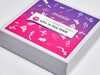 Aussie Full-Lid Multi-Colour Digitally Printed Design on White Medium Gift Boxes