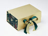 Forest-Green-Pine-Cone-Panels-On-Gold-Gift-Box