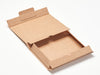 Sample Natural Kraft A5 Shallow No Magnets Gift Box Partly Assembled