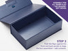 Step 3 Assembly Guide for No Magnet Gift Boxes