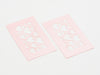 Pale Pink Hearts FAB Sides® Decorative Side Panels - A5 Deep