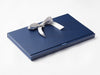 Navy A4 DocuBox Featuring Silver Wax Seal