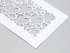 Sample White Hearts FAB Sides® Decorative Side Panels Close Up - A5 Deep
