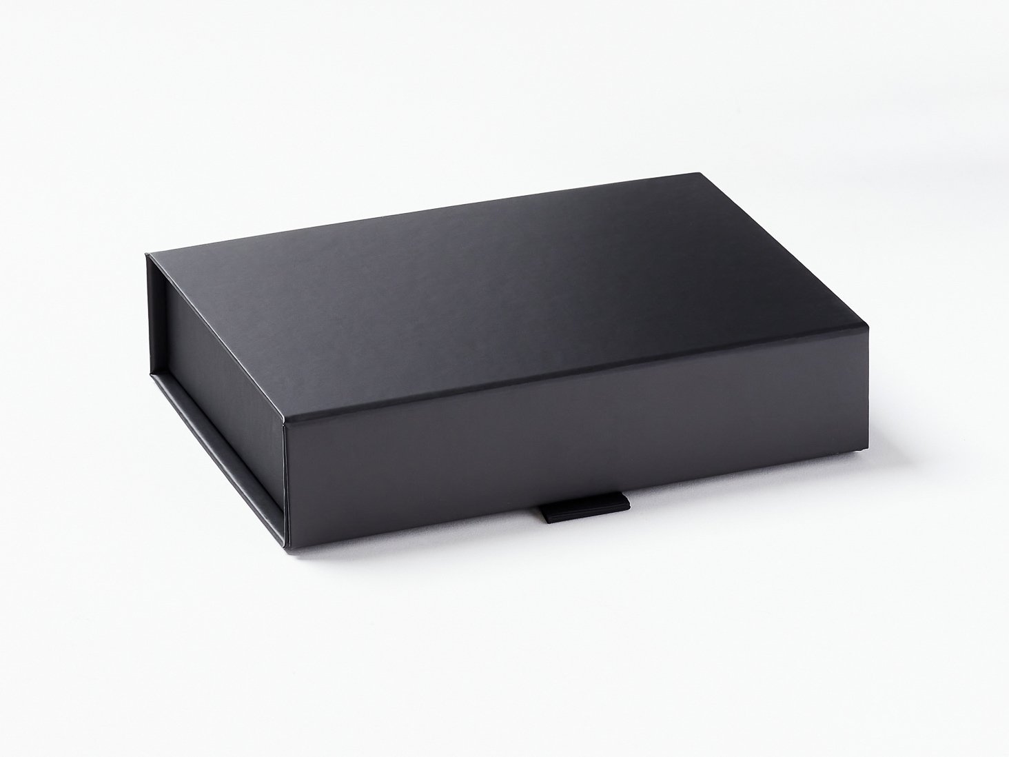 Black A6 Shallow Gift Box from Foldabox USA