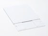 Medium White Folding Gift Box Supplied Flat