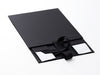 Sample Medium Folding Gift Box with Fixed Ribbon Supplied Flat