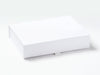 White A4 Deep Folding Gift Box Sample Assembled