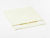 Ivory A4 Shallow Gift Box Sample Supplied Flat