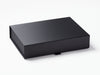 Black A4 Shallow Folding Gift Box