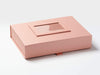 Rose Gold Photo Frame on Rose Gold A4 Shallow Gift Box