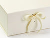Ivory XL Deep Gift Box Sample Ribbon Detail