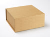 Natural Kraft XL Deep Folding Gift Box Sample from Foldabox UK