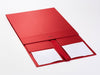 Red XL Deep Changeable Ribbon Sample Supplied Flat with Ribbon