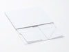 White A5 Deep Gift Box No Ribbon Supplied Flat