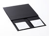 Black A4 Deep Folding Gift Box No Ribbon Supplied Flat