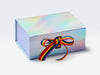 Rainbow Gift Box Featuring Rainbow Stripe Ribbon