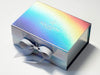 Rainbow Gift Box Featuring Custom Debossed Logo