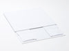 White A4 Deep Folding Gift Box Without Ribbon Supplied Flat