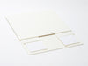 Sample Ivory A4 Deep Folding Gift Box without Ribbon Supplied Flat