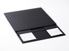 Sample Black A4 Deep Gift Box Without Ribbon Supplied Flat