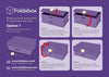 Purple Sapphire Decorative Gift Box Closure Assembly Instructions Option 1