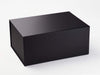Black A3 Deep Folding Gift Box without ribbon