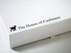 Custom Printed 2 Colour Digital Printed Logo to Lid of White Gift Box