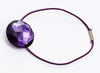 Amethyst Gemstone Gift Box Closure supplied with Purple Elastic