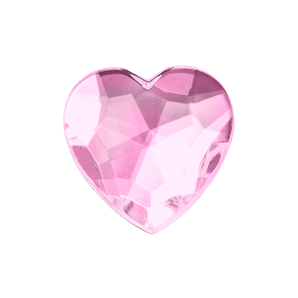 Sample Rose Quartz Heart Gemstone Gift Box Closure