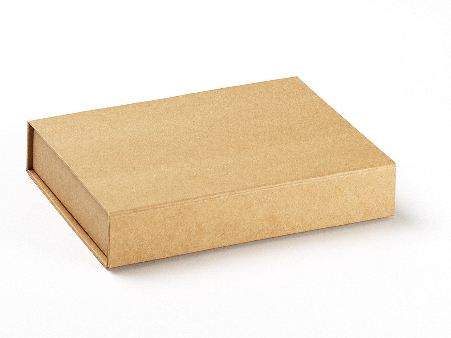 Natural Kraft A5 Shallow Gift Box Sample Assembled