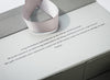 Black Custom Printed Text on inside lid of Silver Pearl Gift Box
