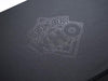 Custom Tone on Tone Black Foil Print onto Black Folding Gift Box