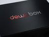 Custom 2 Colour Foil Logo onto Black Folding Gift Box