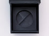 Black Small Cube Gift Box Insert Assembled Inside Gift Box Top View