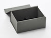 A5 Deep Naked Gray® Gift Box Assembled with Lid Open