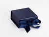 Navy Blue Small Folding Gift Box