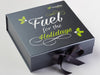 Pewter Gift Box with Custom 2 Colour Printed Design