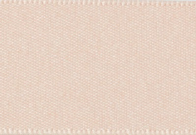 Sample Pale Peach Recycled Satin Ribbon