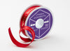 Red Merry Christmas 20m Recycled Satin Ribbon Roll from Foldabox