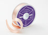 Peach 20m Recycled Satin Ribbon Roll from Foldabox