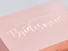 Rose Gold Gift Box with personalization by Beau&Bella