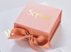 Rose Gold Gift Box with personalisation by Beau and Bella